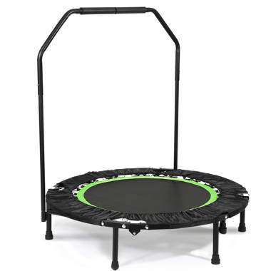 Mini trampoline online handlebar